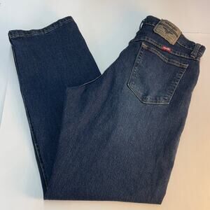 Wrangler Dark Blue Men's Straight Jeans 29x30